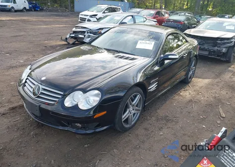 2005 Mercedes-Benz Sl 600 z USA, uszkodzony, nr VIN WDBSK76F45F091042